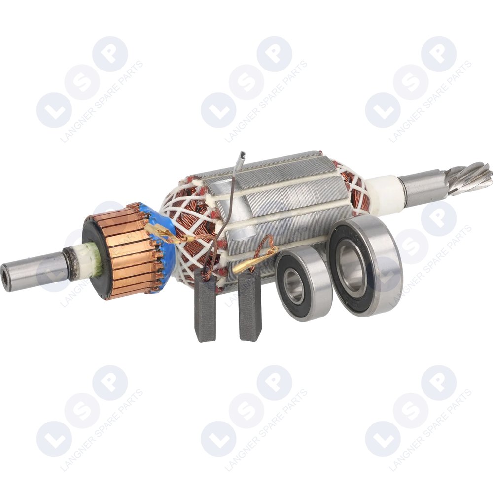 Súprava DeWalt D25500 - kefy, ložiská, rotor